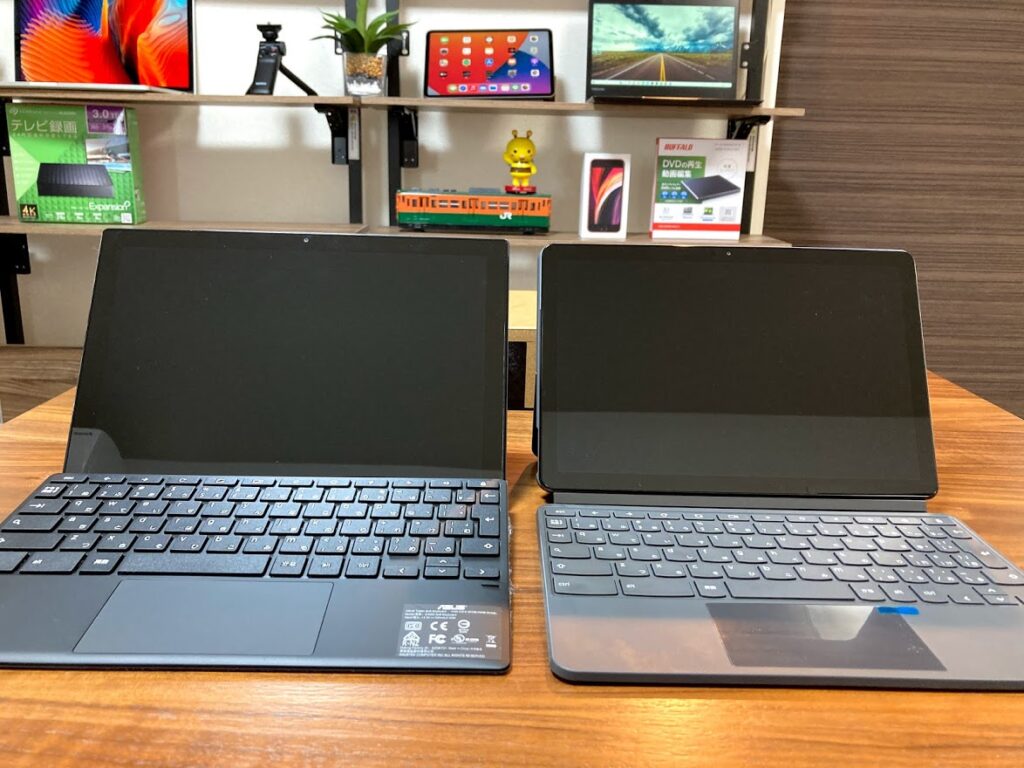 ASUS Chromebook Detachable CM3」と「IdeaPad Duet Chromebook」の購入比較レビュー | WiFiランド